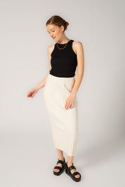 Ethical, Sustainable, Fairtrade, Organic Cotton Athletic Tank Top - Black