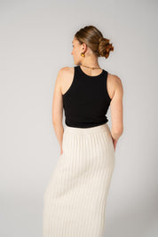 Ethical, Sustainable, Fairtrade, Organic Cotton Athletic Tank Top - Black