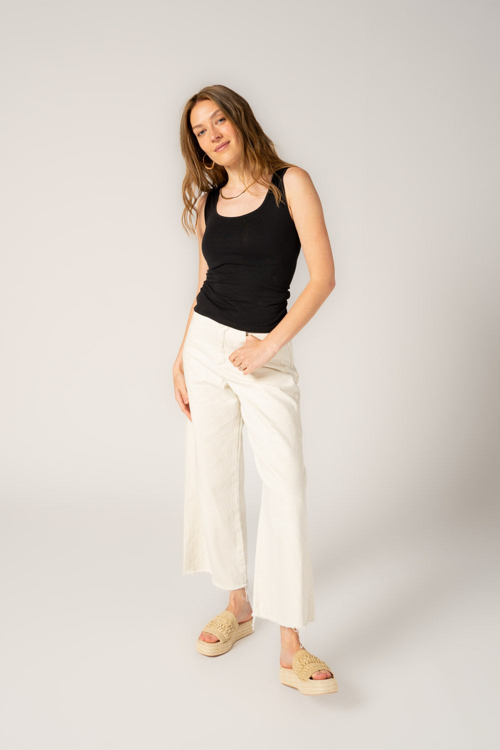 Ethical, Sustainable, Fairtrade, Organic Cotton Classic Tank Top Black