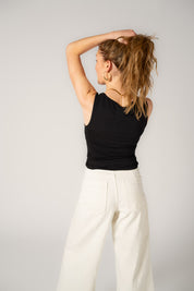 Ethical, Sustainable, Fairtrade, Organic Cotton Classic Tank Top Black