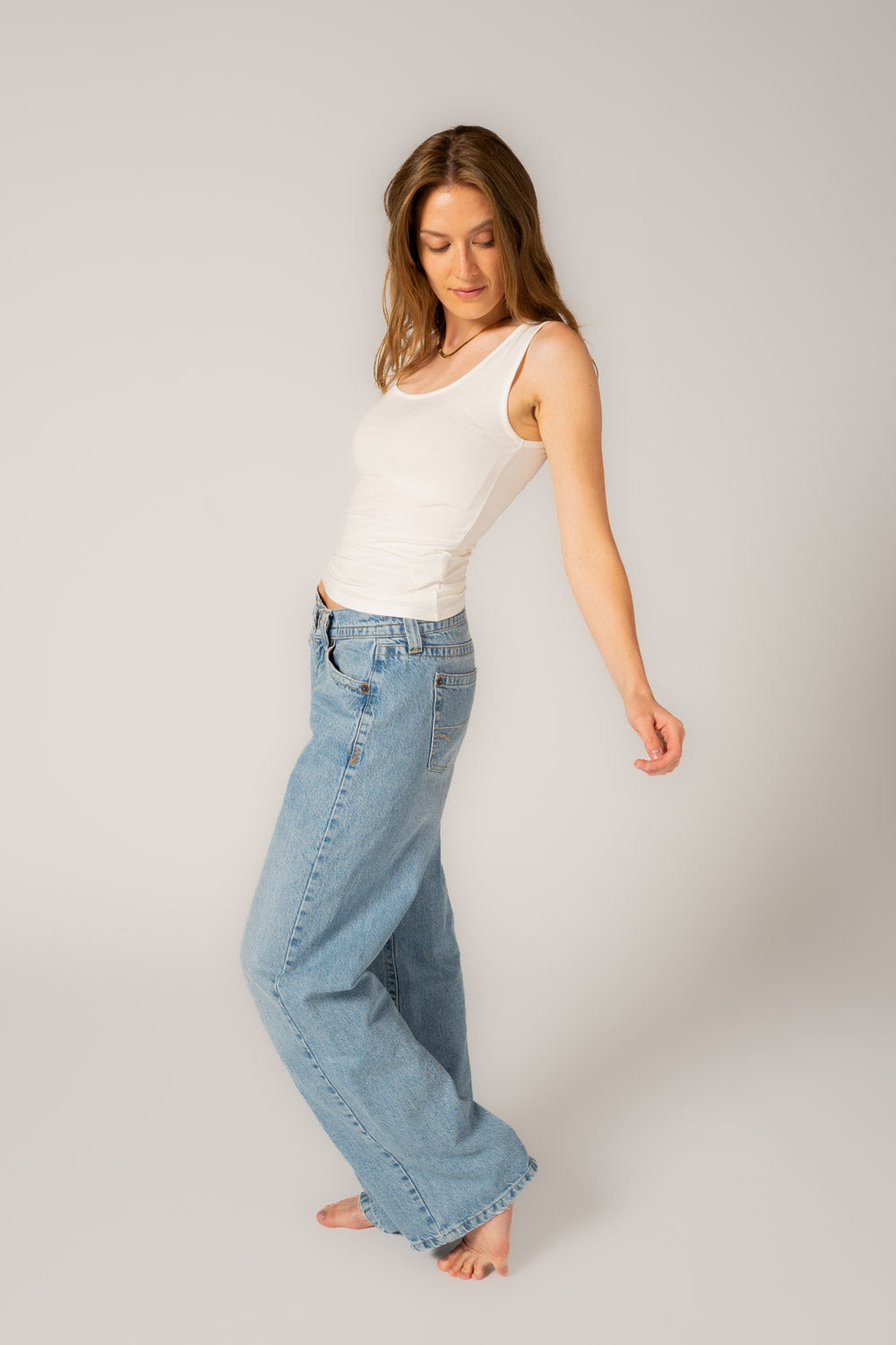 Ethical, Sustainable, Fairtrade, Organic Cotton Classic Tank Top White