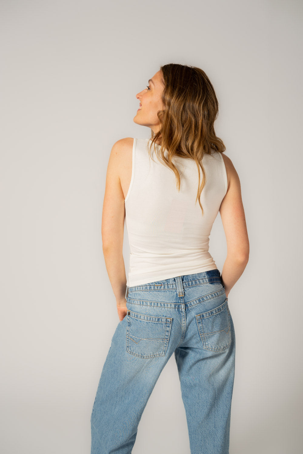 Ethical, Sustainable, Fairtrade, Organic Cotton Classic Tank Top White