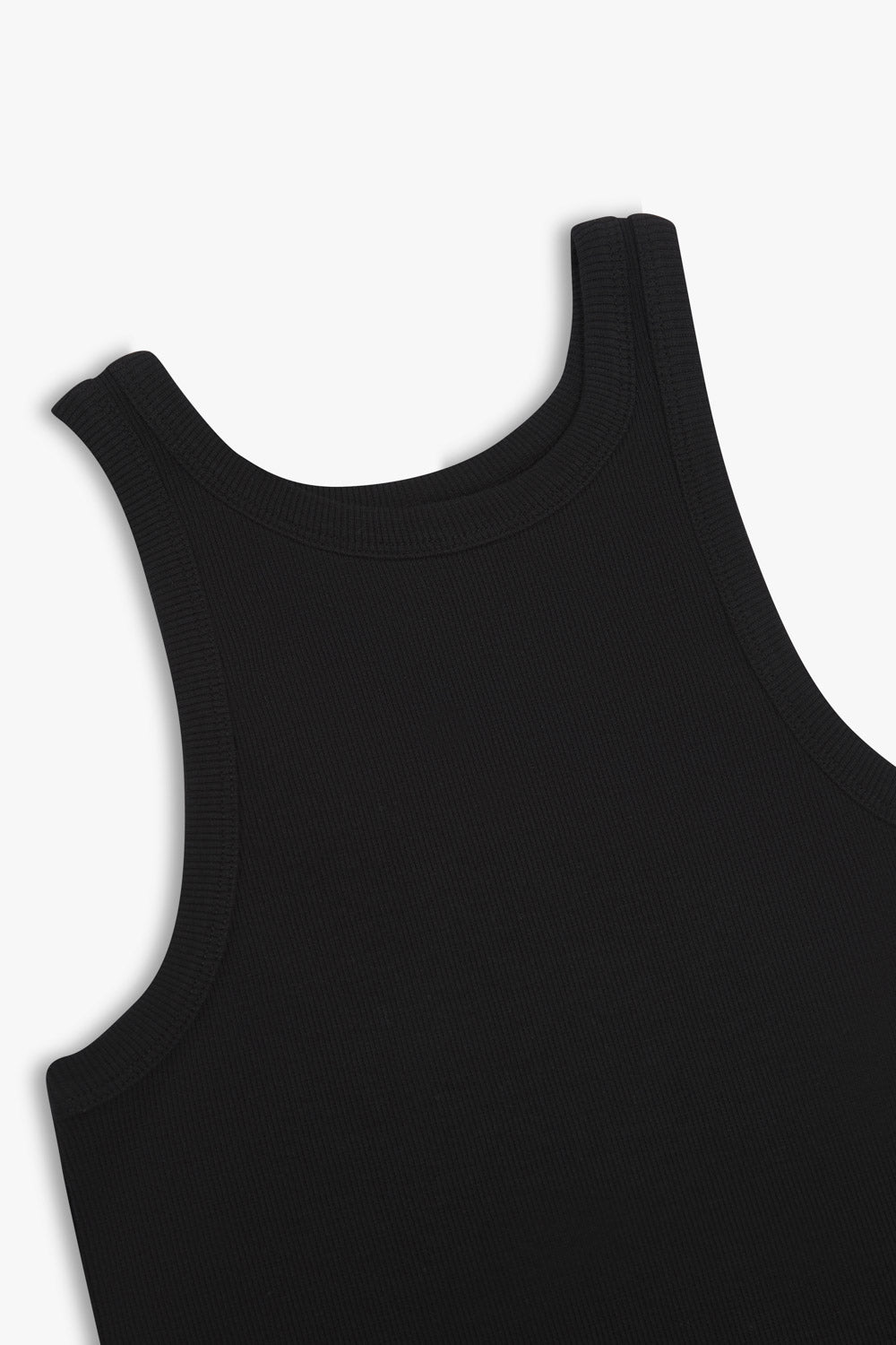 Ethical, Sustainable, Fairtrade, Organic Cotton Athletic Tank Top - Black