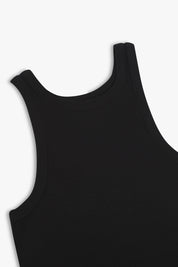 Ethical, Sustainable, Fairtrade, Organic Cotton Athletic Tank Top - Black