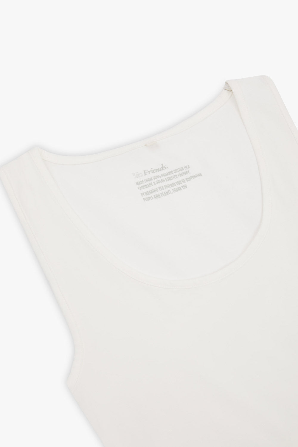 Ethical, Sustainable, Fairtrade, Organic Cotton Classic Tank Top White