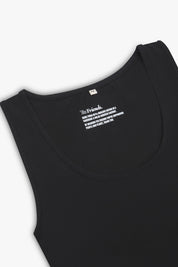 Ethical, Sustainable, Fairtrade, Organic Cotton Classic Tank Top Black