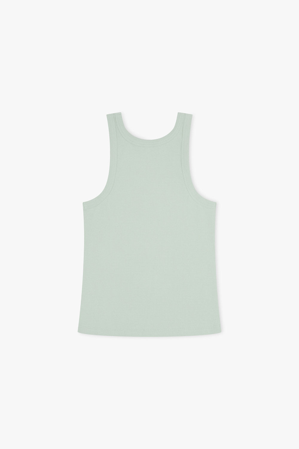 Ethical, Sustainable, Fairtrade, Organic Cotton Athletic Tank Top - Light Mint