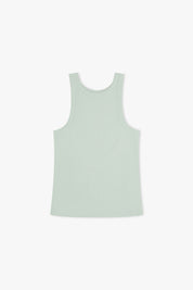Ethical, Sustainable, Fairtrade, Organic Cotton Athletic Tank Top - Light Mint