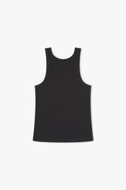 Ethical, Sustainable, Fairtrade, Organic Cotton Athletic Tank Top - Black