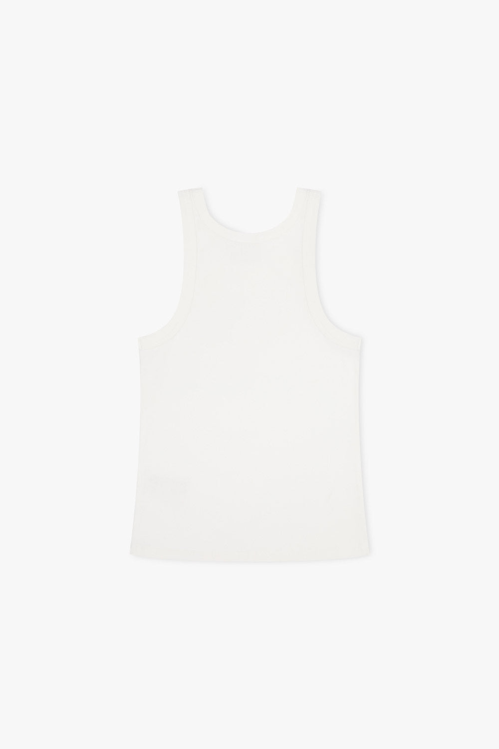 Ethical, Sustainable, Fairtrade, Organic Cotton Athletic Tank Top - Off White