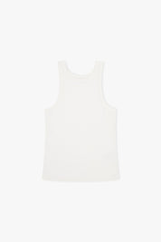 Ethical, Sustainable, Fairtrade, Organic Cotton Athletic Tank Top - Off White