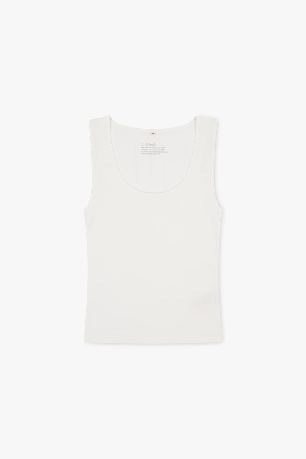 Ethical, Sustainable, Fairtrade, Organic Cotton Classic Tank Top White