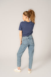 Ethical, Sustainable, Fairtrade & Organic Cotton, T-shirt, Denim Blue