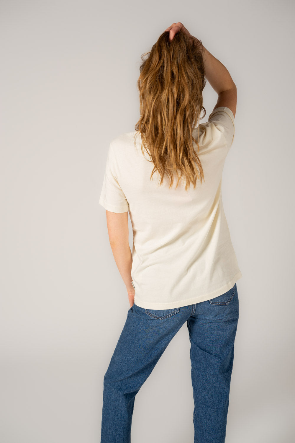 Ethical, Sustainable, Fairtrade & Organic Cotton, T-shirt, Ecru