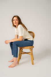 Ethical, Sustainable, Fairtrade & Organic Cotton, T-shirt, Ecru
