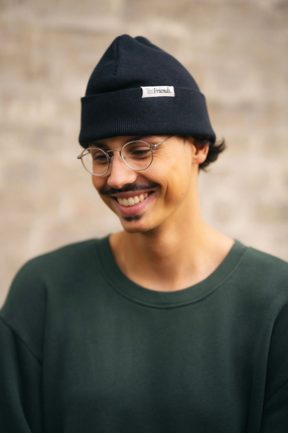 Organic Beanie Black