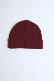 Organic Beanie Burgundy
