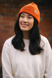 Organic Beanie Rust