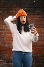 Organic Beanie Rust