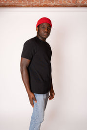 Ethical and Sustainable Premium Heavyweight Organic T-shirt - Black