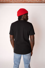 Ethical and Sustainable Premium Heavyweight Organic T-shirt - Black