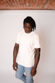 Ethical and Sustainable Premium Heavyweight Organic T-shirt - Off White