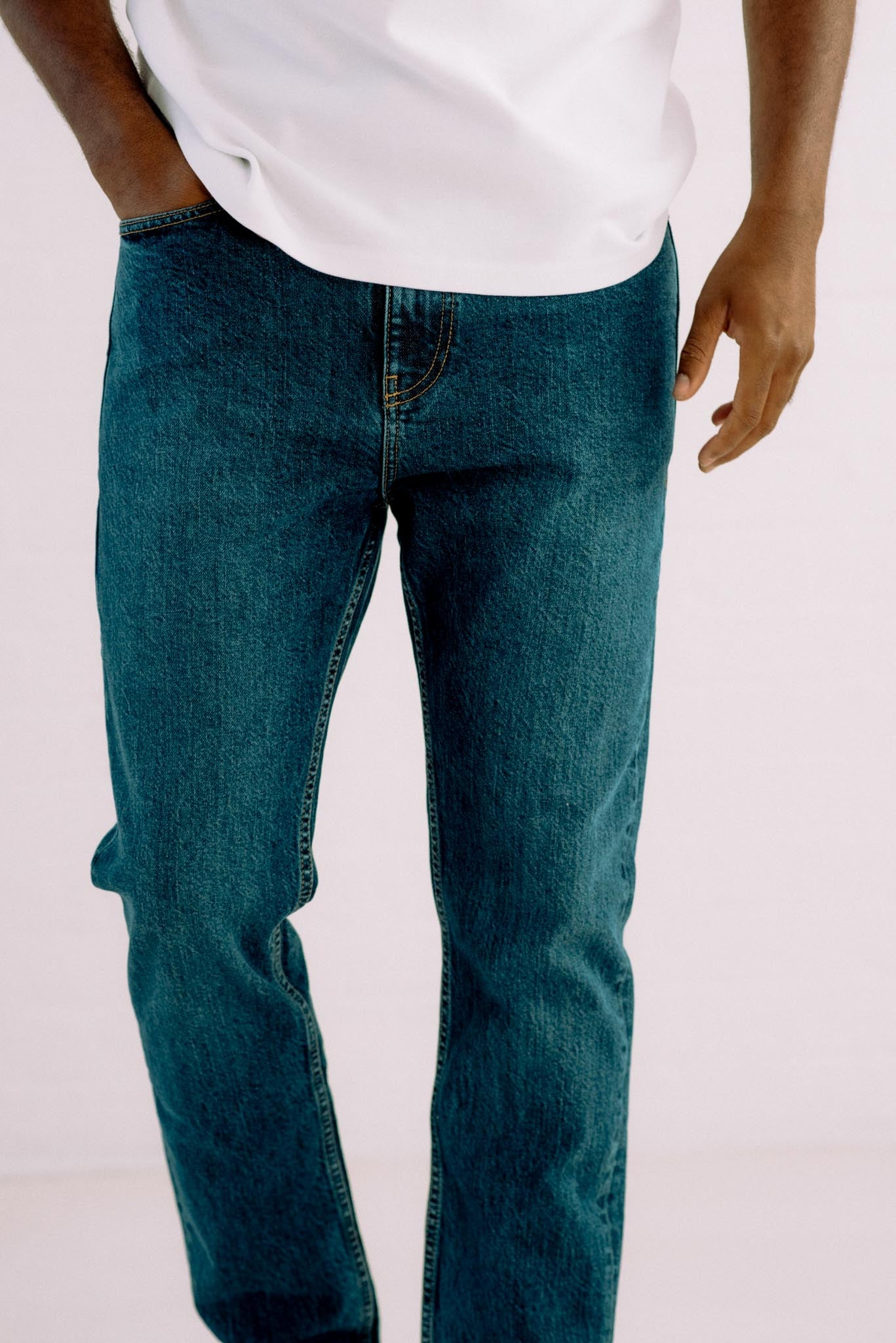 Slim Straight Organic Jeans