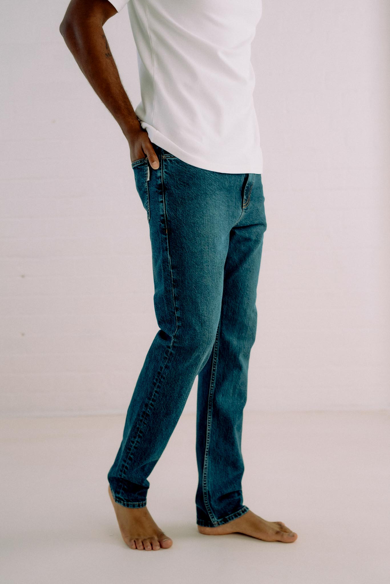 Slim Straight Organic Jeans