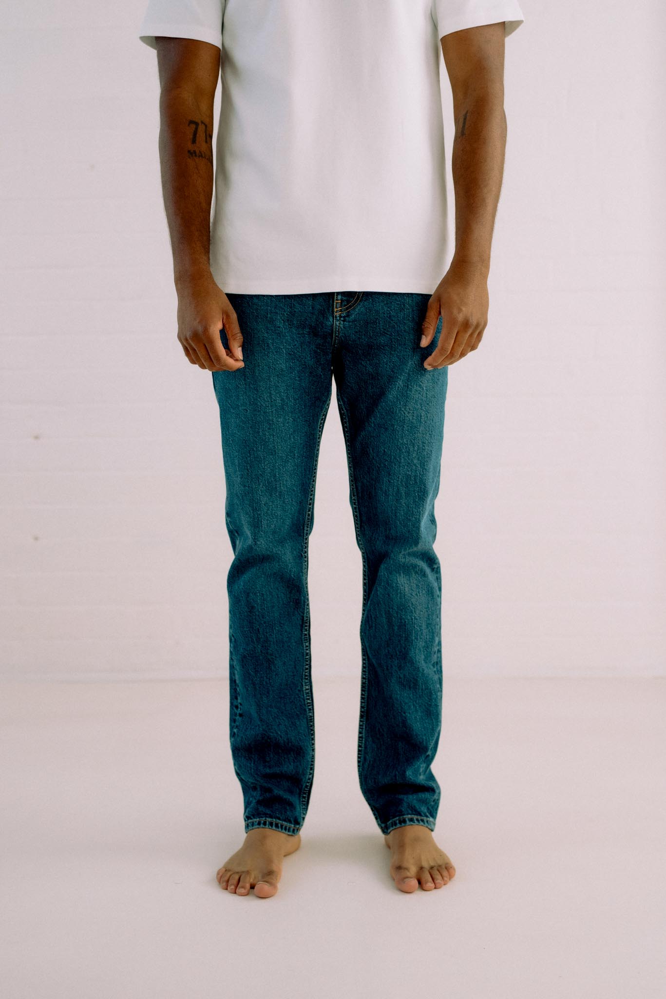 Slim Straight Organic Jeans