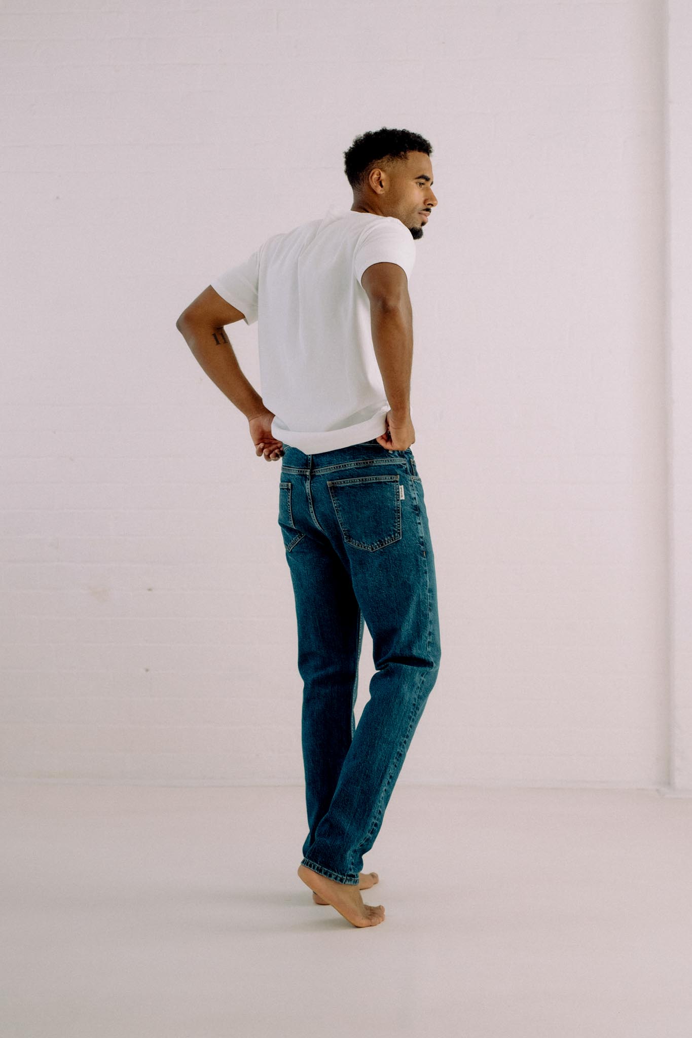 Slim Straight Organic Jeans