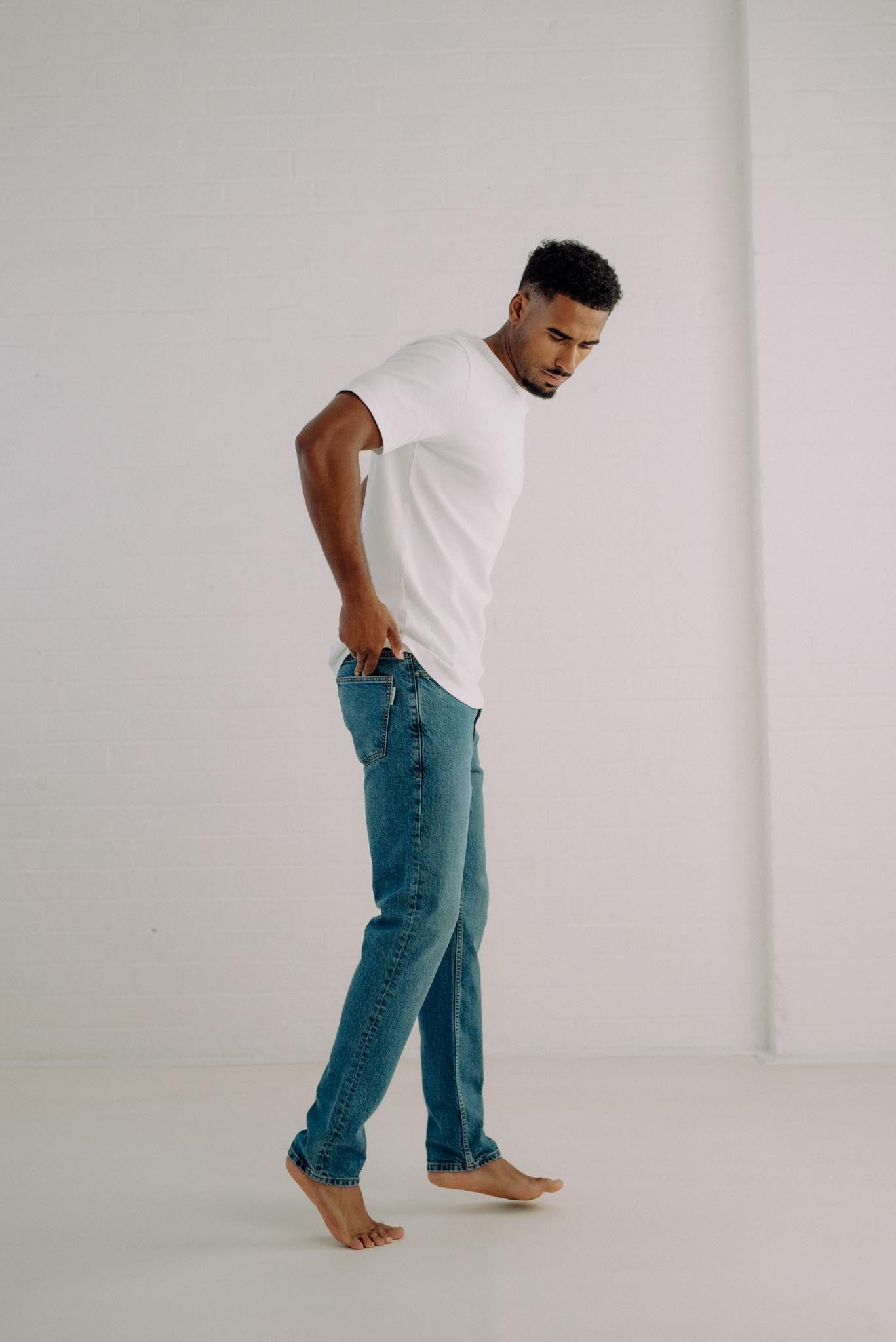 Slim Straight Organic Jeans