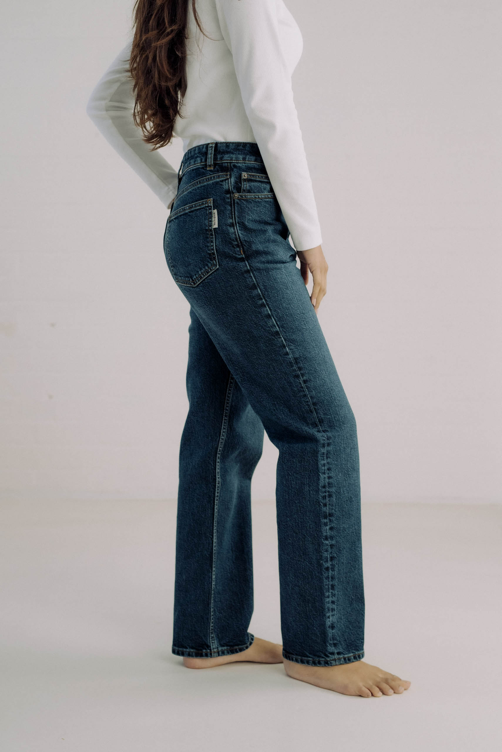 Straight Organic Jeans