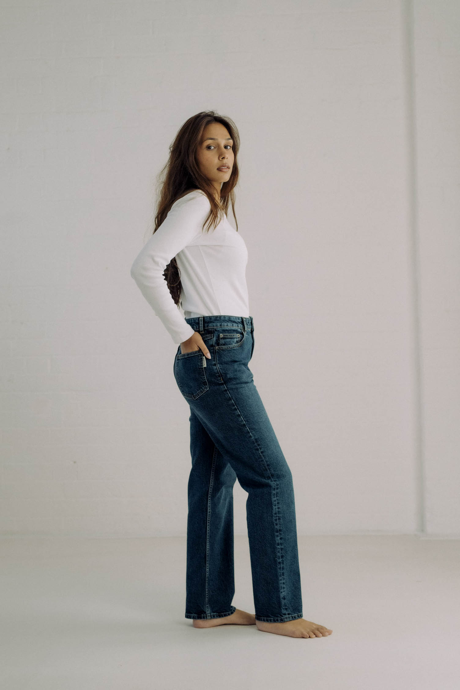 Straight Organic Jeans