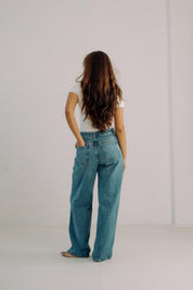 Wide Organic Jeans