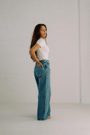 Wide Organic Jeans