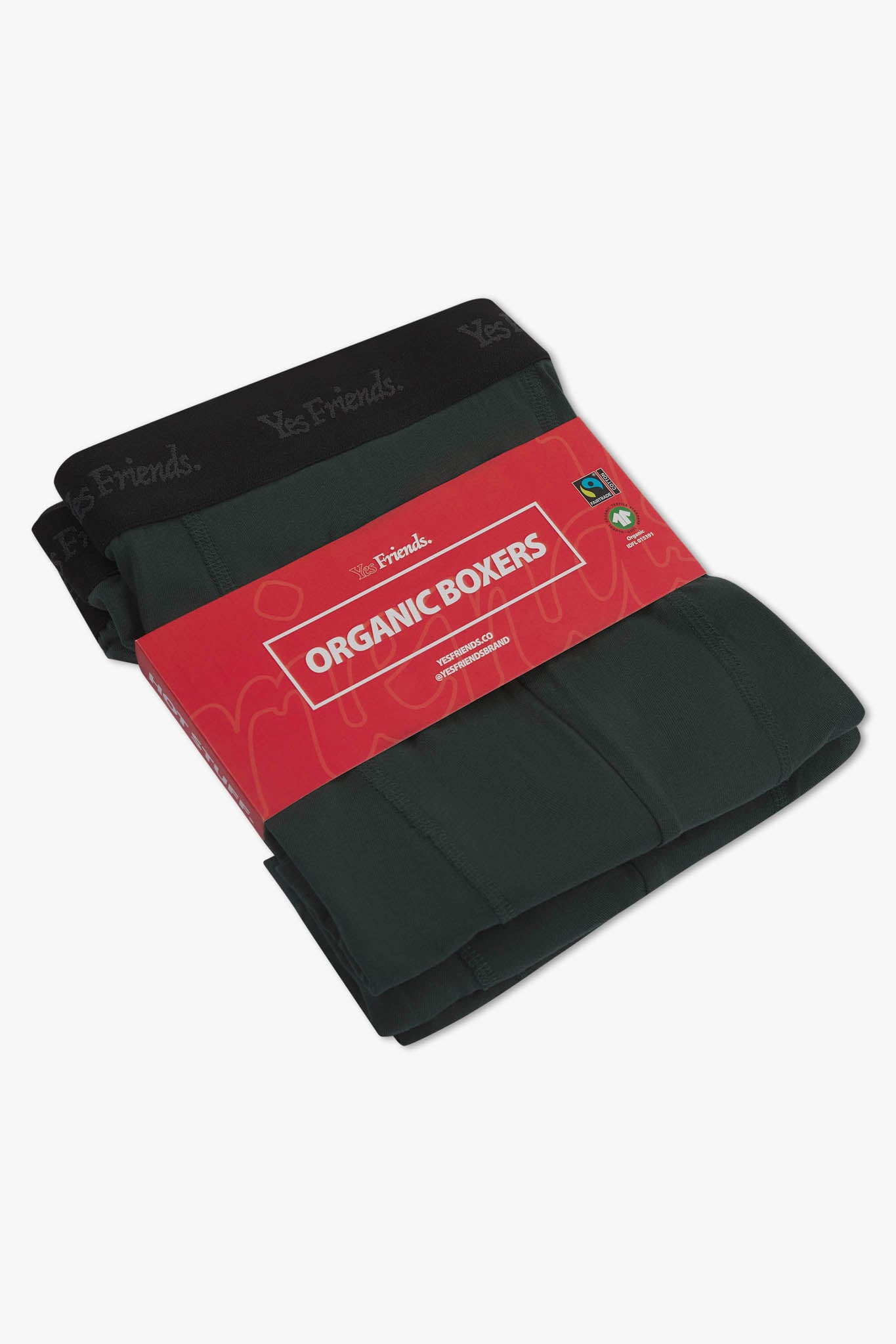 Organic Boxer Trunks - 3 Pack
