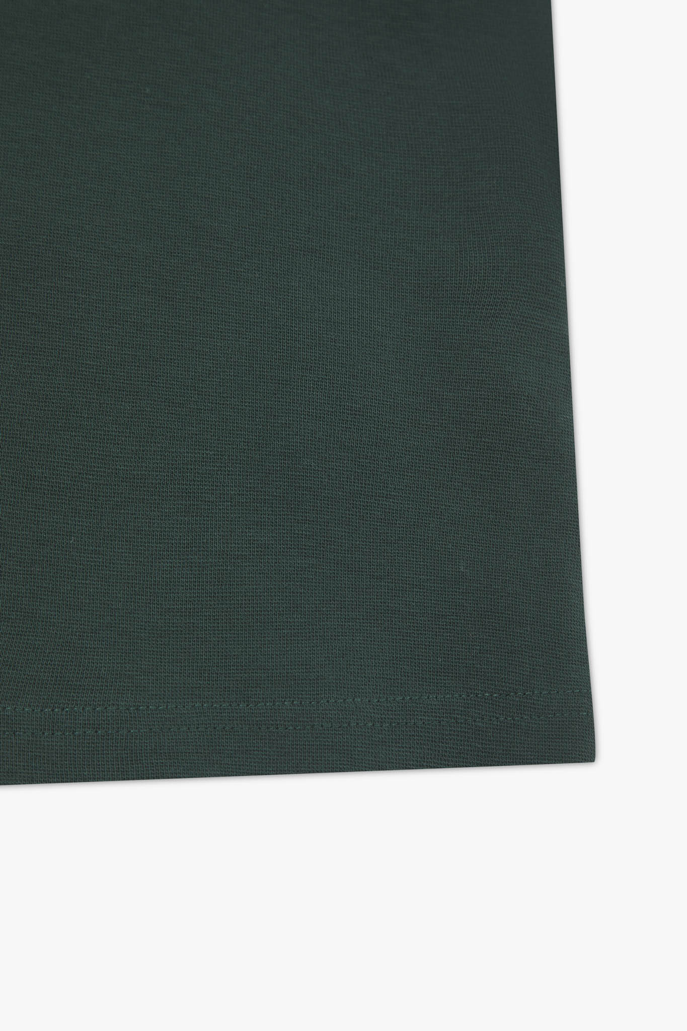 Fitted Micro Rib Organic T-shirt