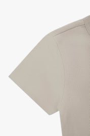 Fitted Micro Rib Organic T-shirt