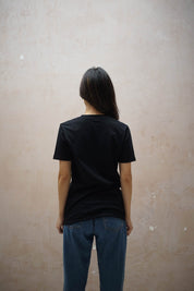 Ethical, Sustainable, Fairtrade & Organic Cotton, T-shirt - Black