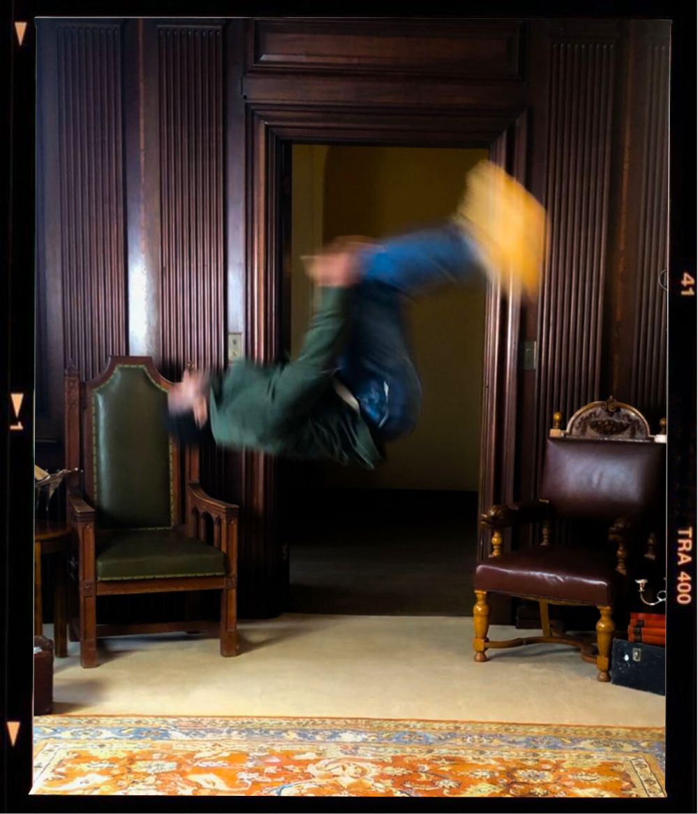 We did parkour where we shouldn’t have