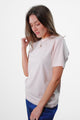 Women's Fairtrade Sustainable Organic Cotton Dusty Pink T-shirt