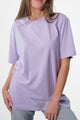 Women's Sustainable Organic Cotton Lilac T-shirt