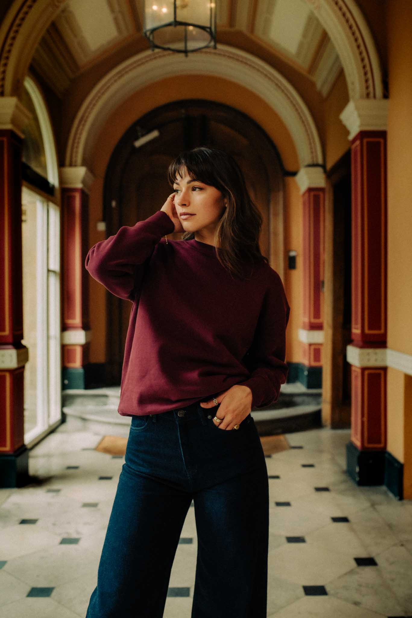 Unisex Relaxed Organic Sweatshirt