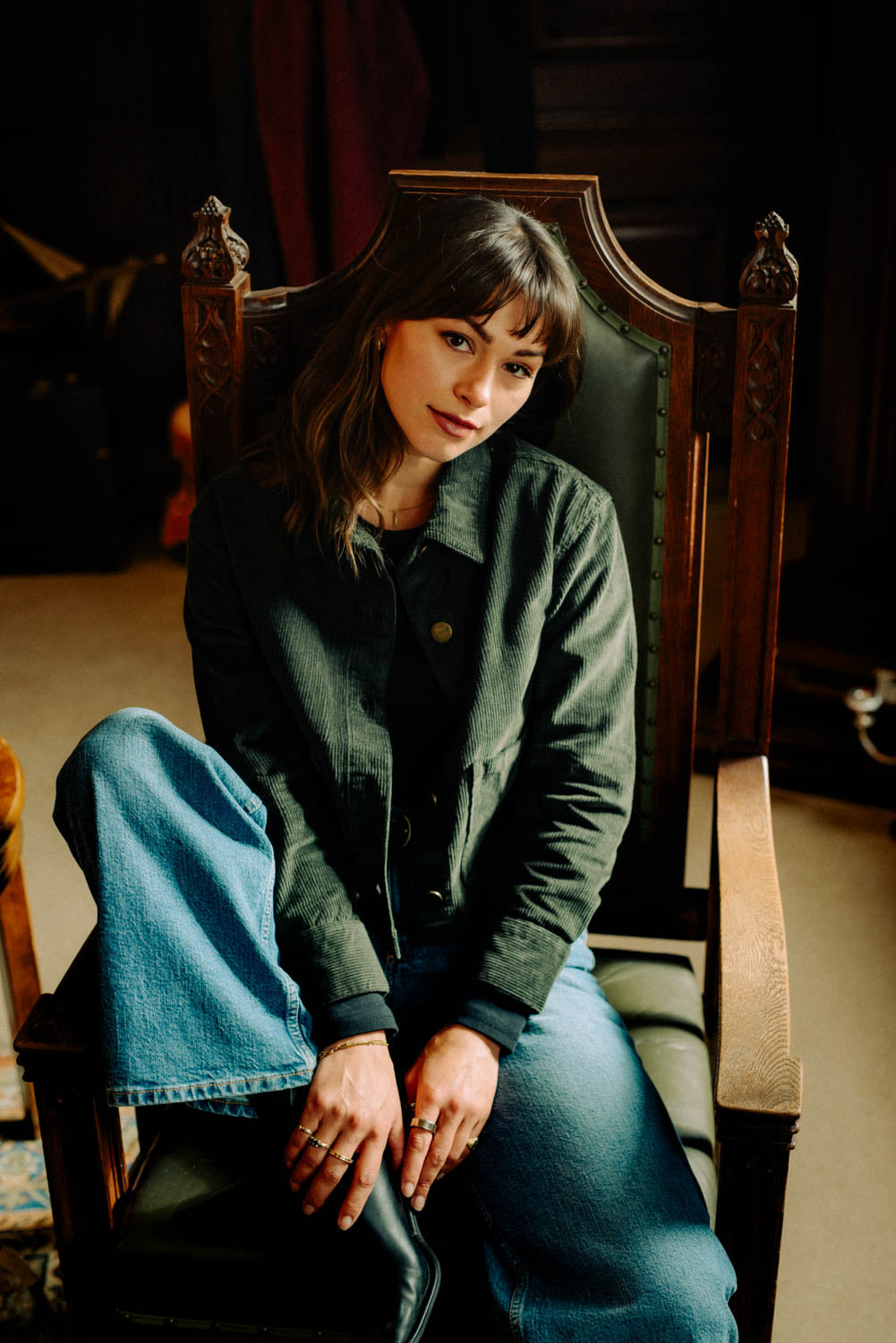 Boxy Corduroy Jacket