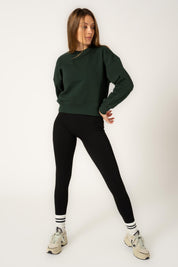 All-Year Cropped Organic Sweatshirt