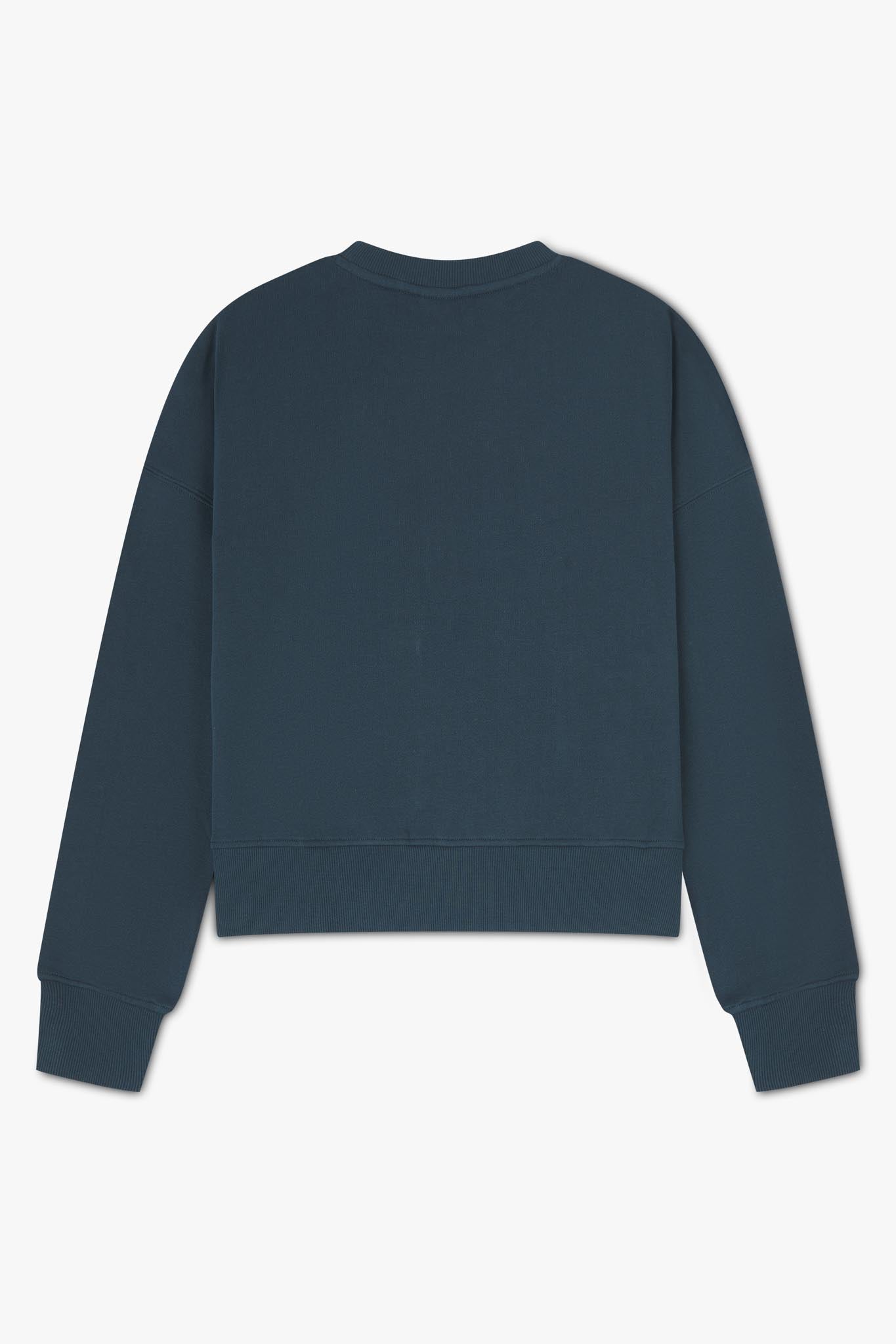 All-Year Cropped Organic Sweatshirt