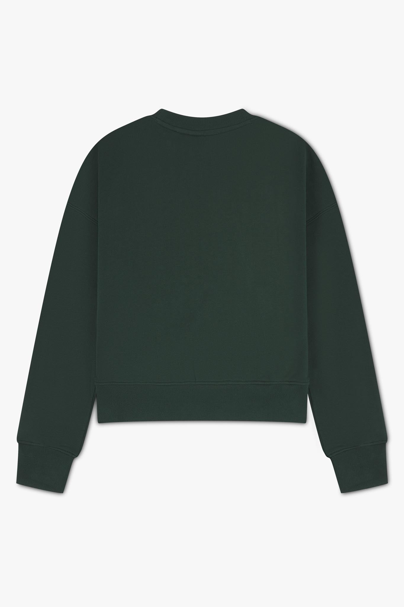 All-Year Cropped Organic Sweatshirt