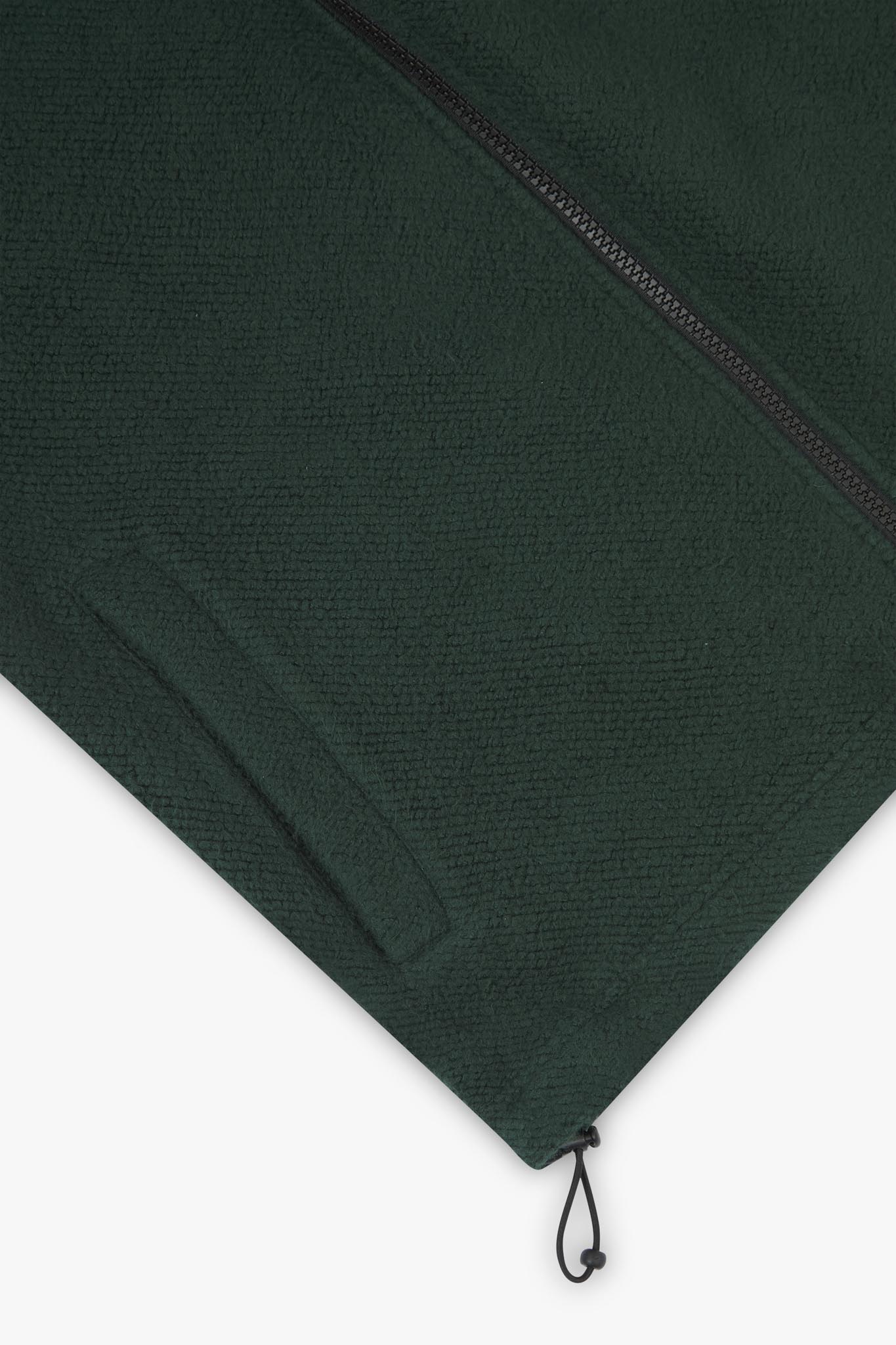 Unisex Full-Zip Organic Cotton Fleece