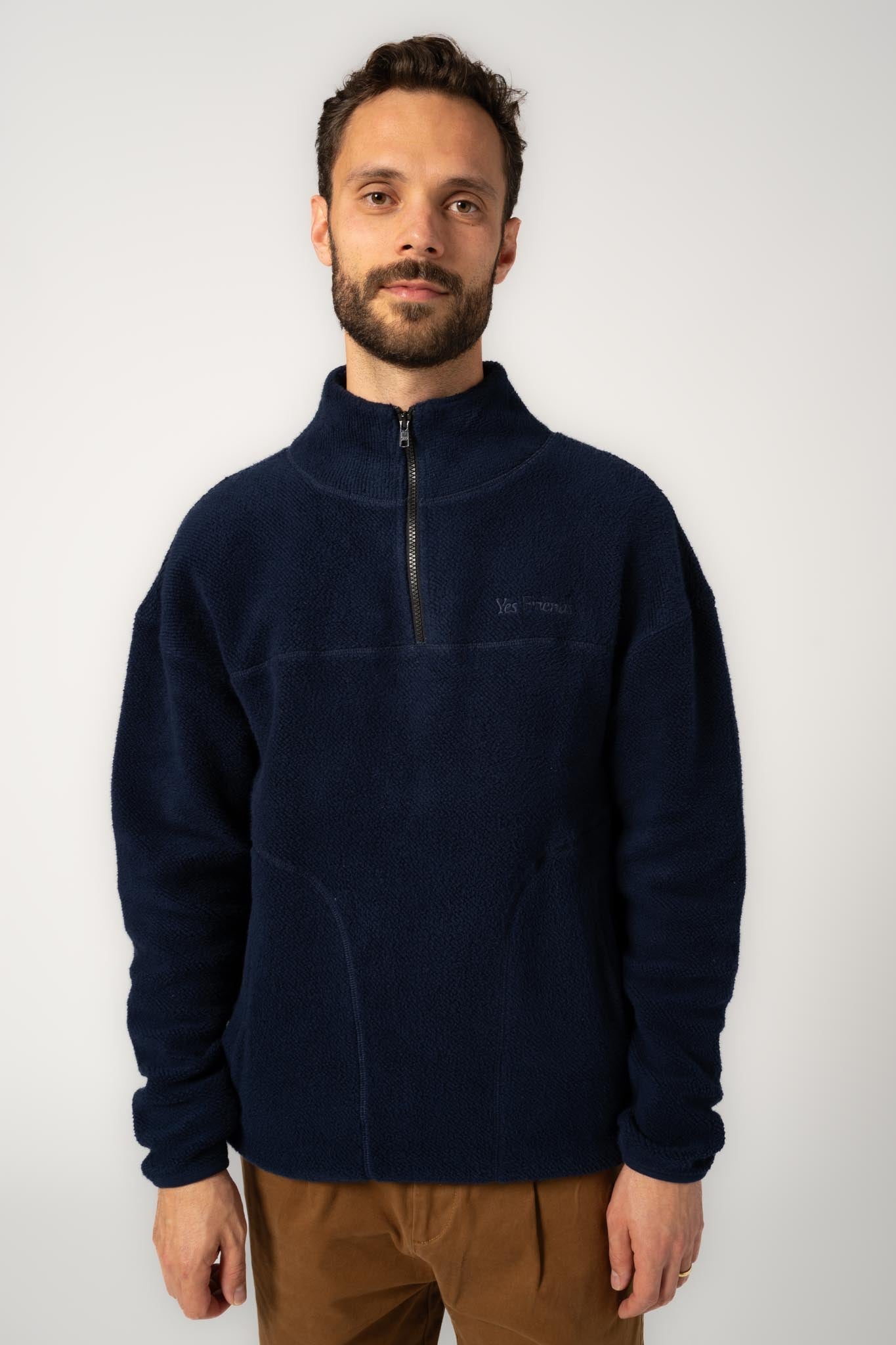 1/4 Zip Organic Cotton Fleece