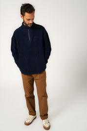 1/4 Zip Organic Cotton Fleece